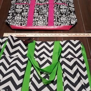 2 beach totes NWT